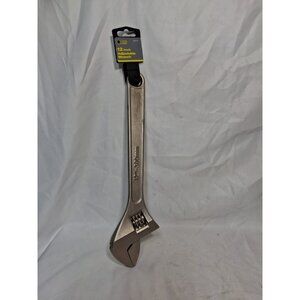 Steel Grip Adjustable Wrench 2251775 Nickle Plated Hardened Steel 12" L